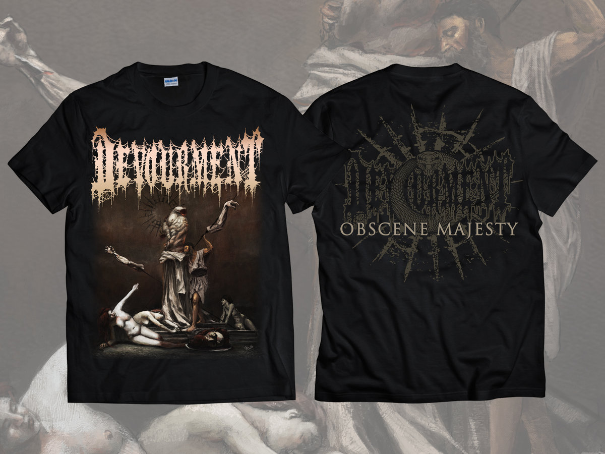 DEVOURMENT - Obscene Majesty T-Shirt (M-XXL) | Morbid Generation