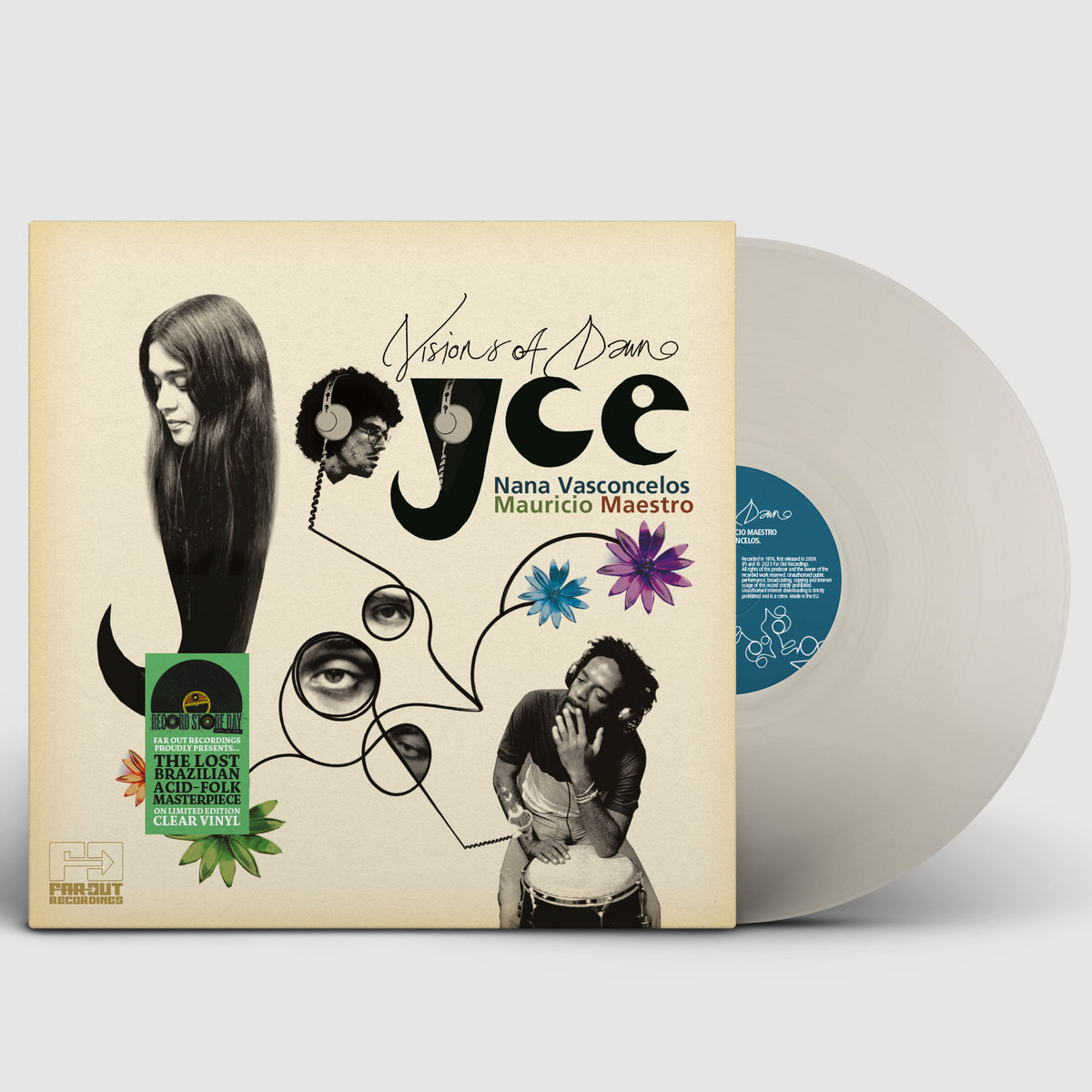 英LP Joyce , Nana Vasconcelos &amp; Mau Visions Of Dawn FARO138LPX Far Out Recordings /00260 Visions of Dawn | Joyce Moreno