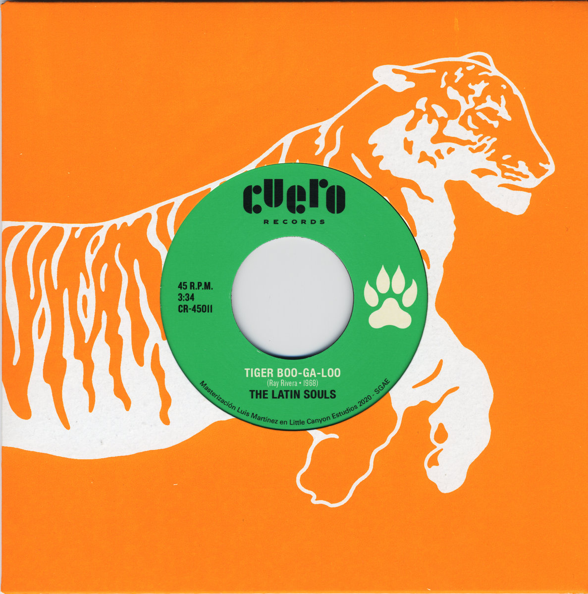 Tiger Boo-Ga-Loo/The Latin Souls USオリジナル Tiger Boo-Ga-Loo b/w Boo-Goo-Loo | THE LATIN SOULS / LOS GATOS