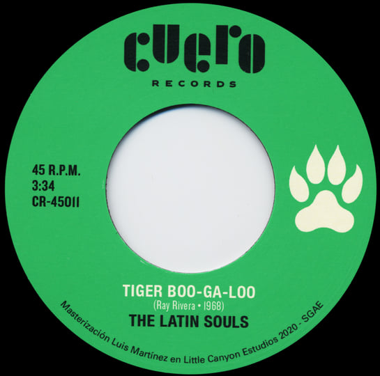 Tiger Boo-Ga-Loo b/w Boo-Goo-Loo | THE LATIN SOULS / LOS GATOS