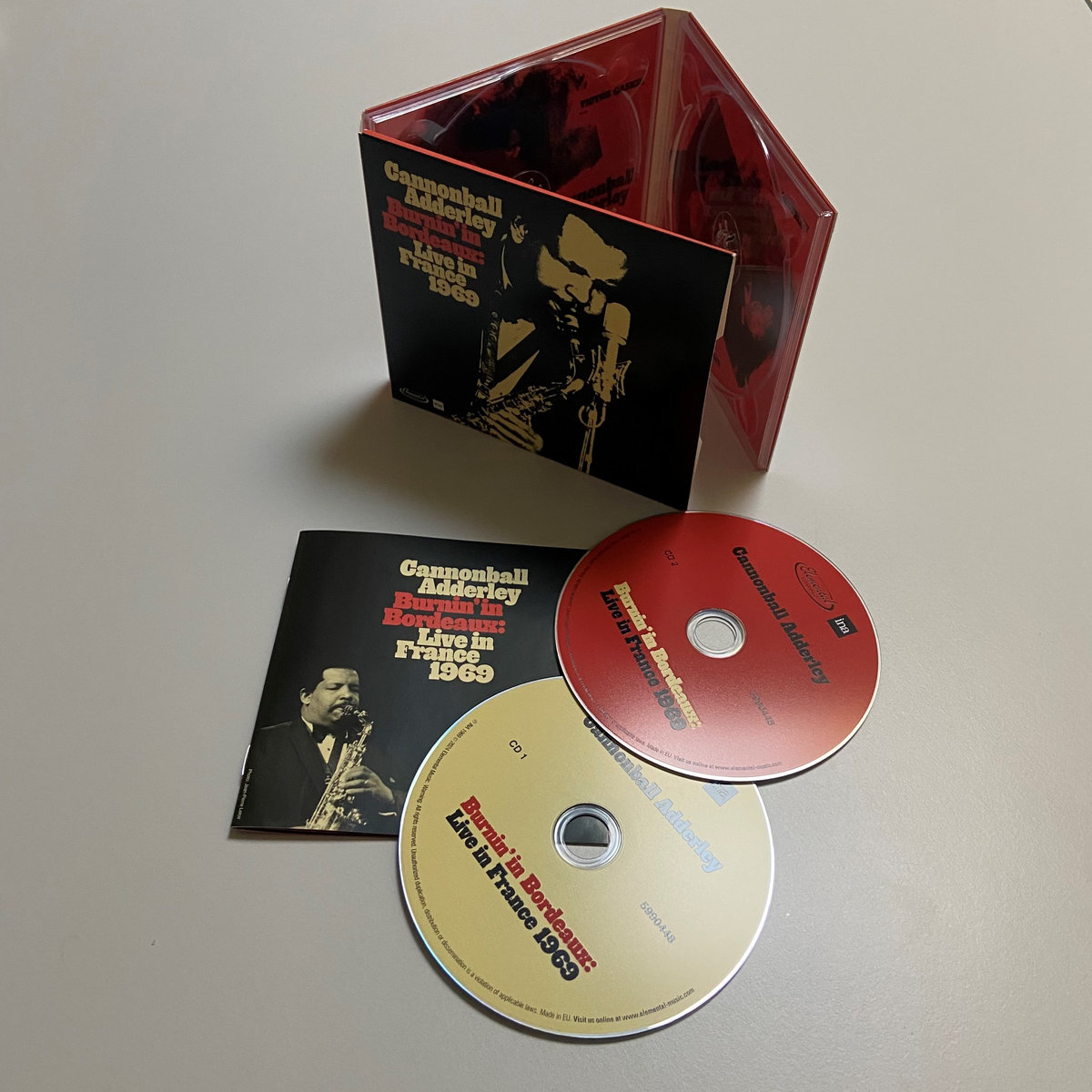 洋楽 Cannonball Adderley/Burnin' in Bordeaux Cannonball Adderley - Burnin' in Bordeaux : Live in France 1969