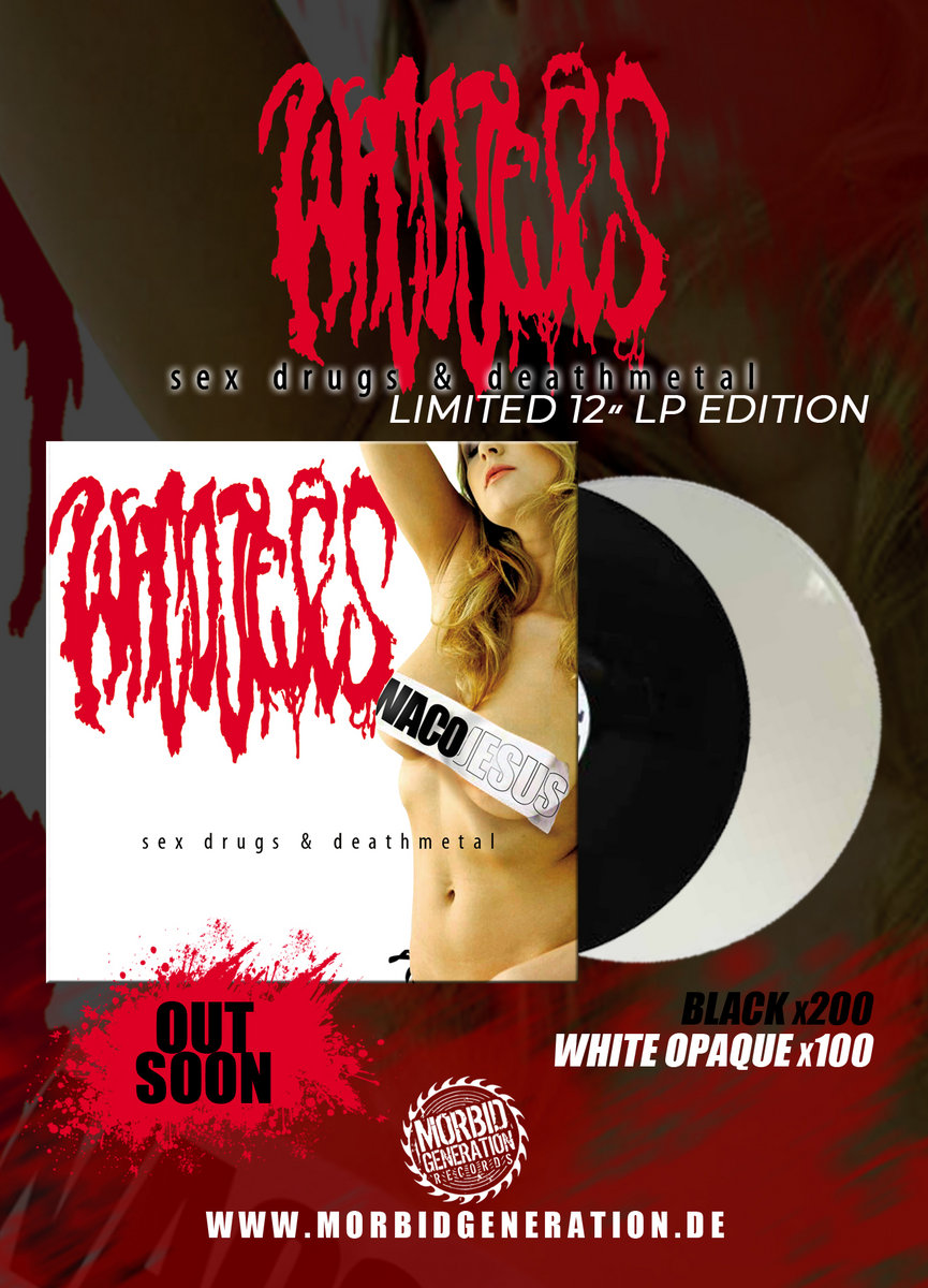 WACO JESUS LP デスメタル　グラインドコア！ WACO JESUS - Sex,Drugs & Death Metal | Morbid Generation Records