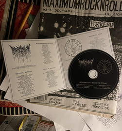 Wormwitch / Sadistic Ritual SPLIT Ecopack CD, image 2