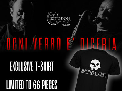 OGNI VERBO E' DICERIA (t-shirt) main photo