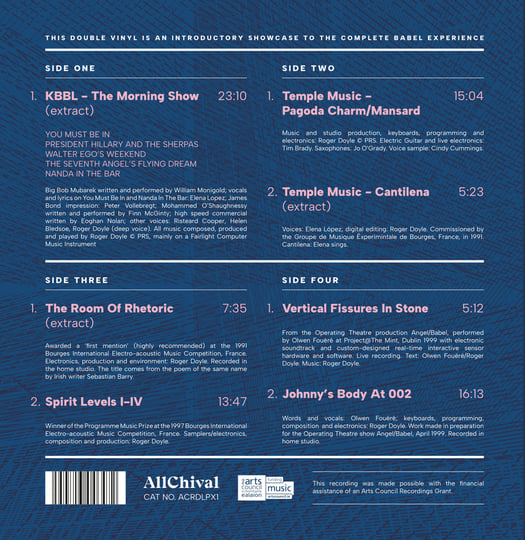 Babel - 25th anniversary special edition | Roger Doyle