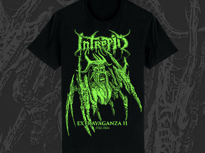 "Intrepid Extravaganza II" Green T-Shirt main photo