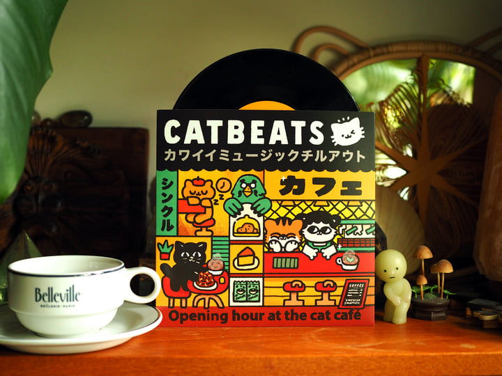 Opening Hour At The Cat Café | catbeats