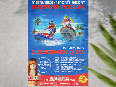Metaverse Sports Resort "Weekend Festival" Event Poster main photo