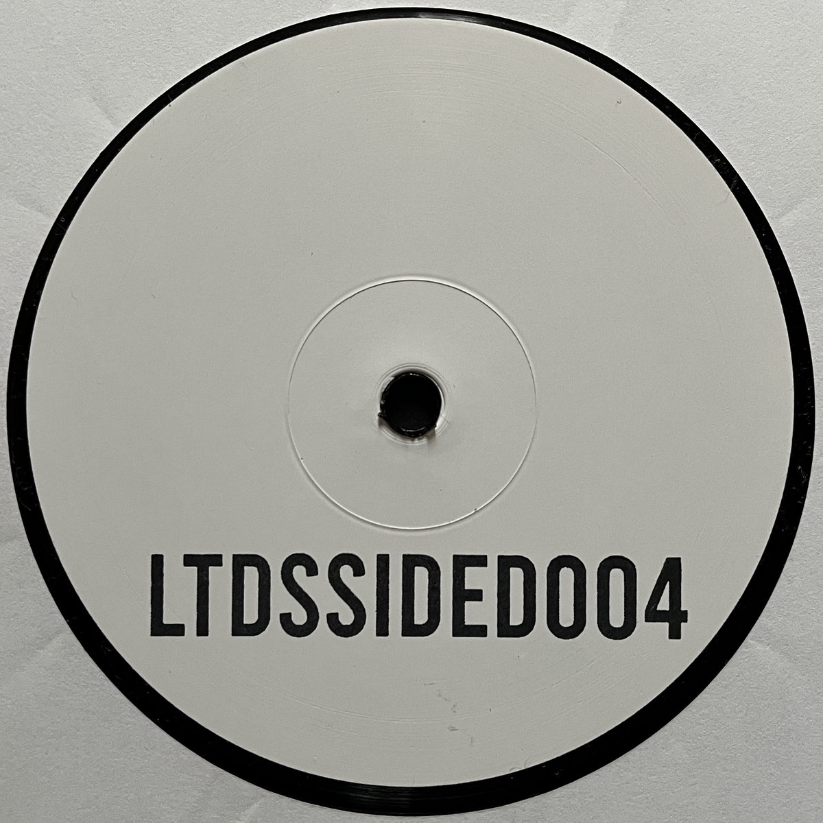 LTDSSIDED004 | Unknown Artist | Limited White Label
