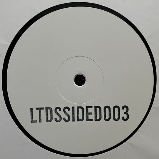 LTDSSIDED003 | Unknown Artist | Limited White Label