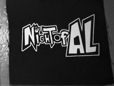 NiGHTofAL text logo patch main photo