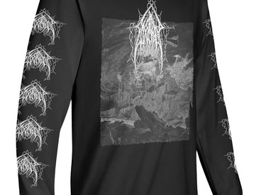 Evoken " Shades Of Night Descending " Long sleeve T shirt with sleeve prints main photo