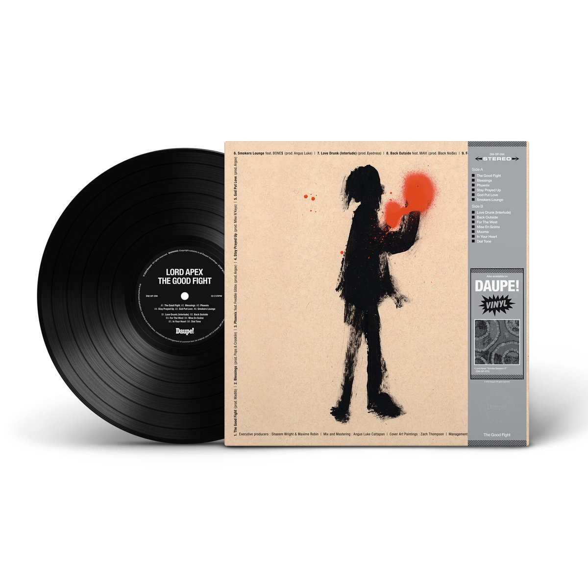 LORD APEX - THE GIOD FIGHT LP レコード The Good Fight | Lord Apex | Daupe