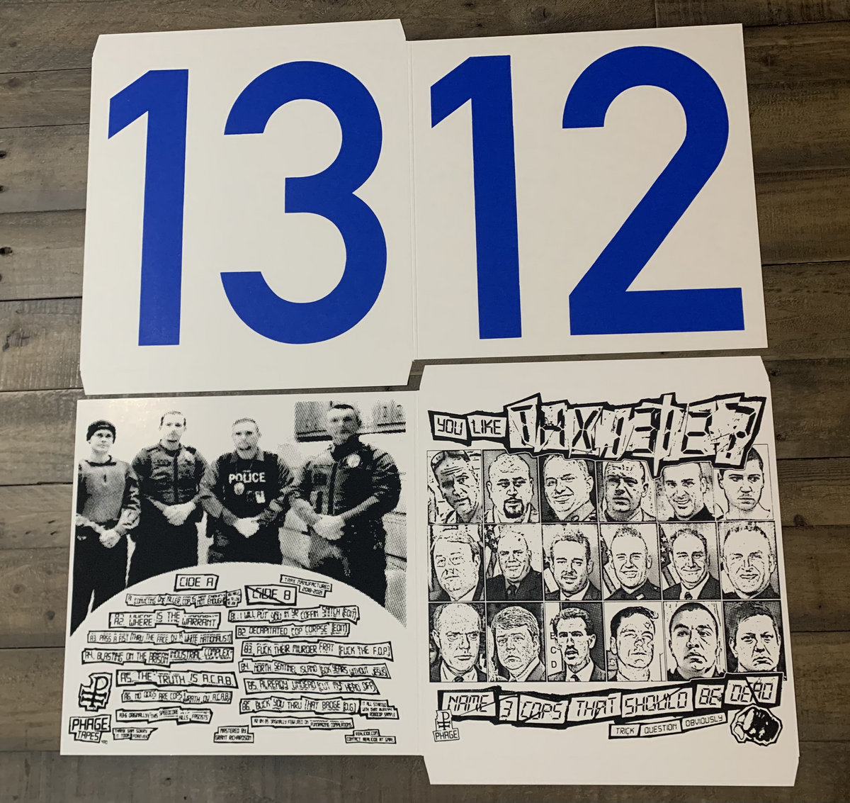 デッドコップス　DEAD COPS KILL THE COPS ADK-12S Name 3 Cops That Should Be Dead | THX1312 | Phage Tapes