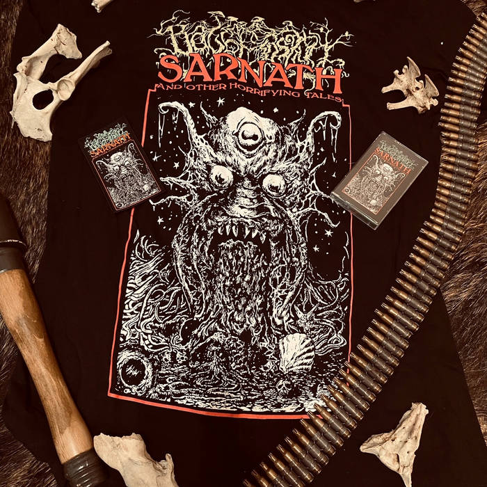 Bundle: Tape, Patch & Shirt "Sarnath and other horrifying tales"