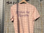 Paloma - Misty Pink Shirt w/ Purple Backprint "Rhythm Not Algorithm"