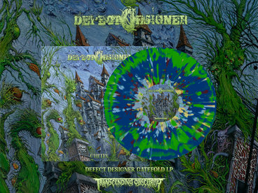 DEFECT DESIGNER - Chitin Gatefold LP with Metallic Effect and UV Lamination (Limited and numbered to 150) ***First 50 buyers get free Defect Designer logo patches*** main photo