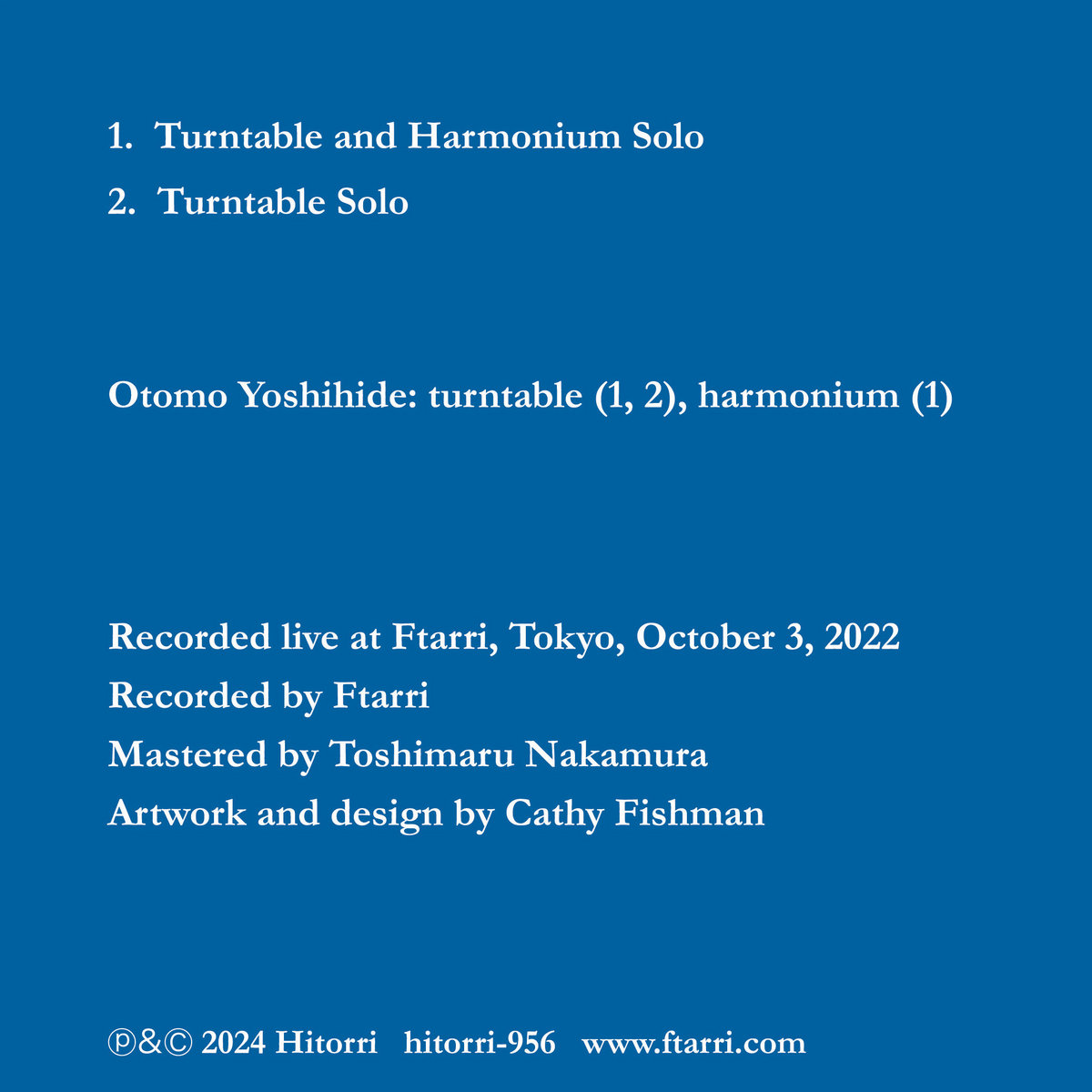 Hummingbird and Four Flowers: Turntable and Harmonium Solo