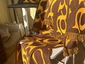 Brown & Yellow 'Axefield' Scarf photo 
