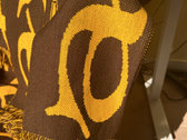 Brown & Yellow 'Axefield' Scarf photo 