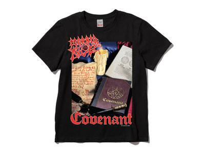 "Covenant" Hi Res Print Black T shirt main photo