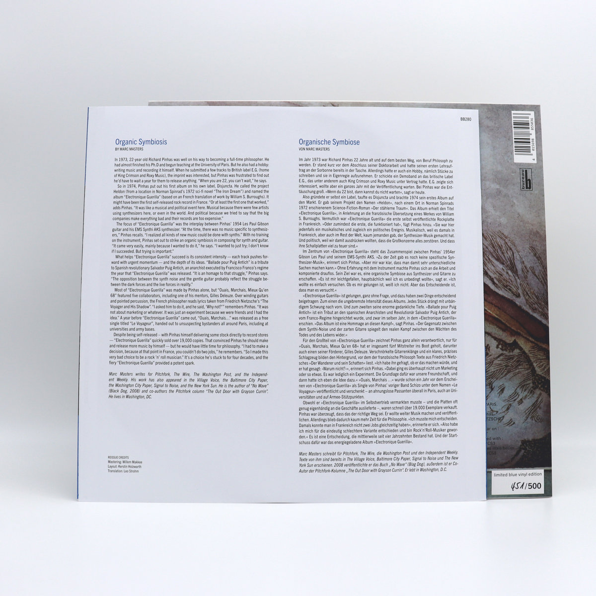 独LP Heldon Electronique Guerilla BB280 Bureau B 未開封 /00260 Heldon - Electronique Guerilla LP new sealed Bureau B