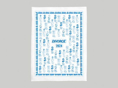 Divorce Tea Towel 2024 - Blue main photo