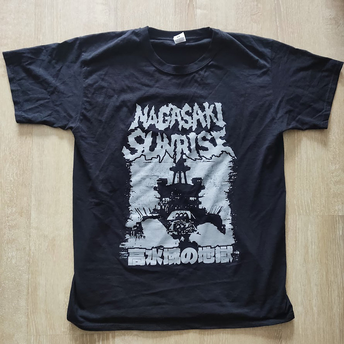 T-SHIRT HELL ON HIGH WATER BLACK | NAGASAKI SUNRISE