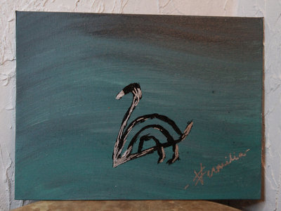 Hand painted Swan by Vermilia (See image below) main photo