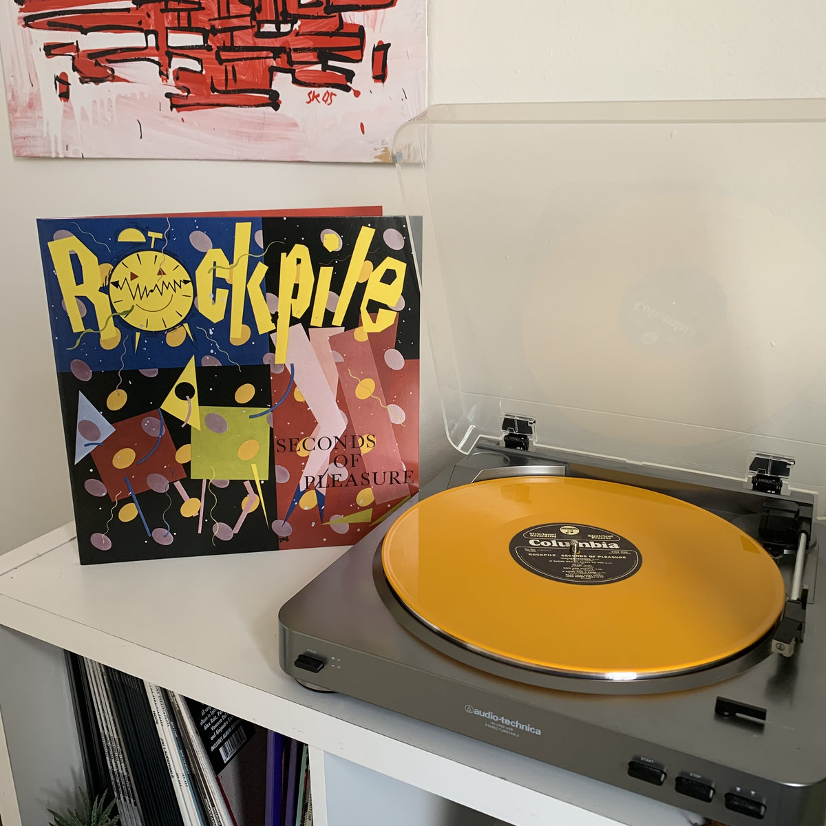 Rockpile - Seconds of Pleasure - Yellow Vinyl LP | Nick Lowe