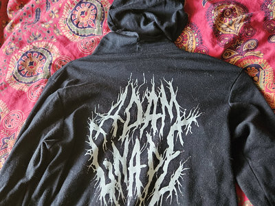 Adam Gnade black metal design hoodie main photo