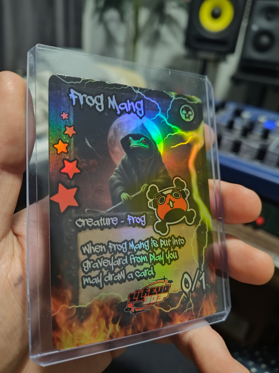 Frog Mang MTG Card HOLOFOIL | Lil Kevo 303 Frog Mang MTG Card HOLOFOIL | Lil Kevo 303