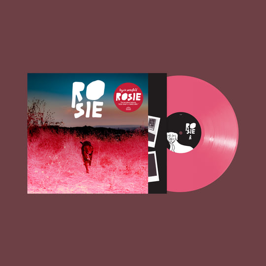 BLACKPINK ロゼ rosé rosie アルバム 新品 赤色 レコード（ROSE