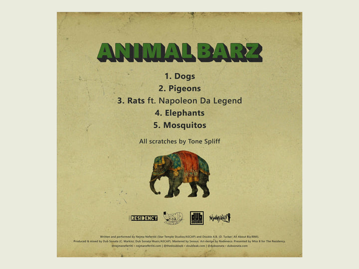 Animal Barz EP | Nejma Nefertiti, Double A.B. & Dub Sonata