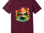 Bluetech - Mushroom Cottage Unisex T-shirt Bella & Canvas 3001 photo 