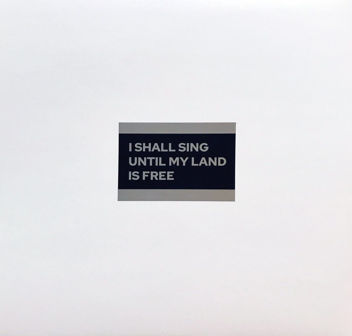Betrayal | Muslimgauze | I Shall Sing Until My Land Is Free