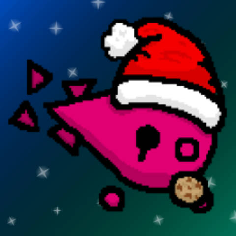 Pink Among Us Character Christmas Hats Wee Tanks! Game Soundtrack