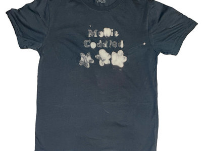 Grey Hand Printed 'Mollie Coddled’ T-Shirt - S main photo