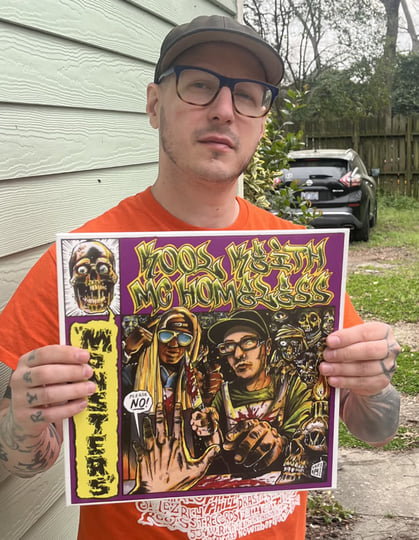 Monsters | MC Homeless, Kool Keith | Four Finger Distro