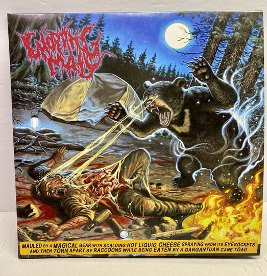 Mauled By A Magical Bear With Scalding Hot Liquid Cheese Spraying