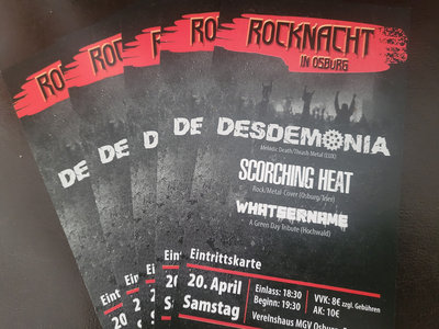 Ticket for ROCKNACHT IN OSBURG on April 20th main photo