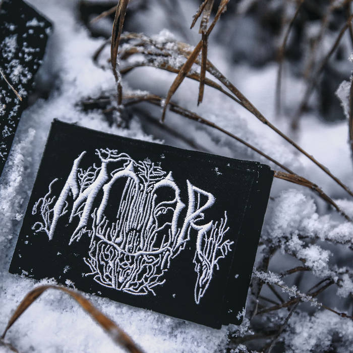 Patch, black, white lettering