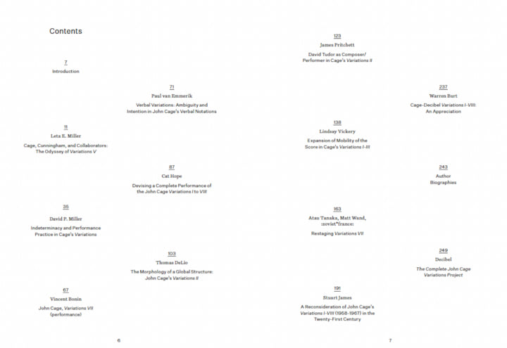 The Complete John Cage Variations | Decibel