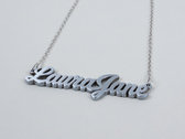 Necklace - Laura Jane Script photo 