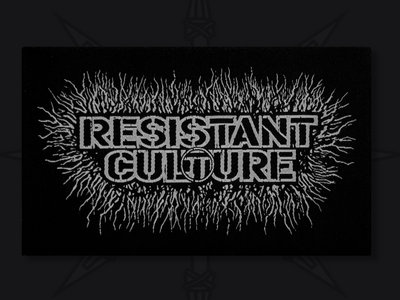 Resistant Culture woven logo patch 5”x3" main photo