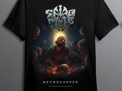 SPIDER KICKERS "Necrosupper" t-shirt!!! main photo