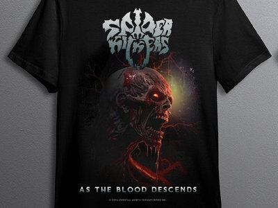 SPIDER KICKERS "As The Blood Descends" t-shirt main photo