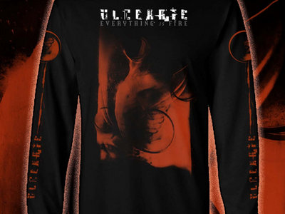 ***VERY LAST ONE*** Ulcerate SMALL Everything Is Fire Longsleeve main photo