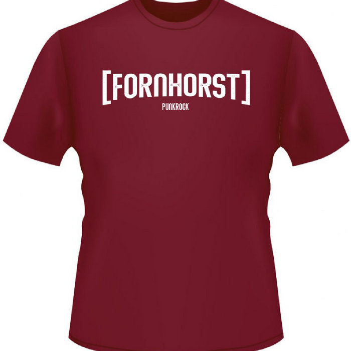 Logo-Shirt Bordeaux