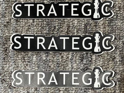 Strategic logo sticker main photo